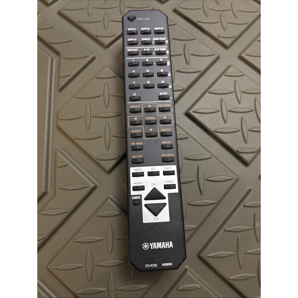 Yamaha DVD2 V609000 Dvd Player Remote Control DV-6280 DVD-C996 DV-C6280 Tested